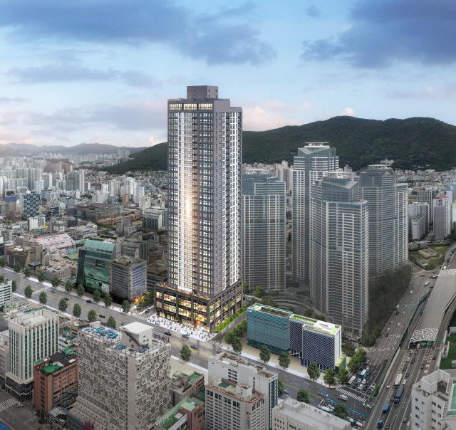 부산시 부전동 희망더함주택 조감도. [사진=부산시]