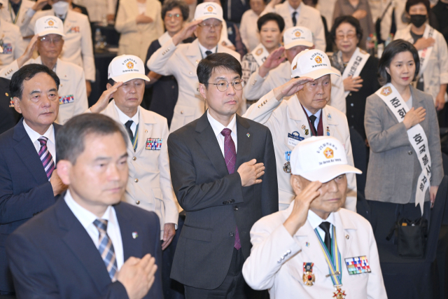 대구시는 6·25전쟁 발발 75주년인 25일 대구 그랜드호텔에서 김정기 대구시장 권한대행 행정부시장, 6·25참전유공자, 보훈단체장 등 200여명이 참석한 가운데 행사를 개최했다. 대구시 제공.
