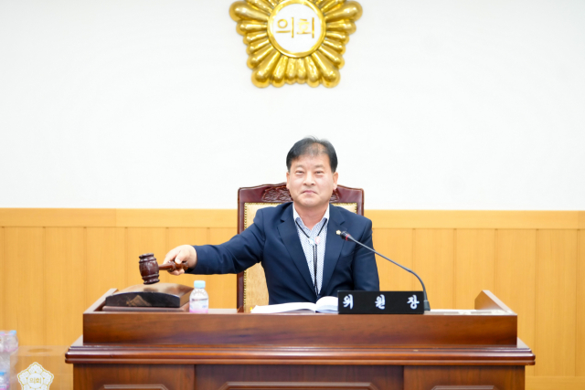 주동열 경주시의회 예산결산특별위원회 위원장.