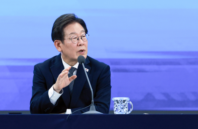이재명 대통령이 25일 광주광역시 국립아시아문화전당에서 열린 