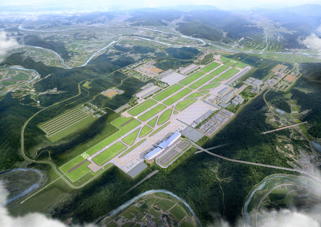 대구경북신공항 조감도. 대구시 제공.