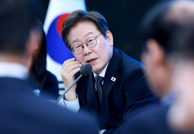 이재명 대통령이 25일 광주광역시 국립아시아문화전당에서 