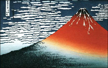 일본이 유럽에 수출한 도자기 포장지에 그려진 일본 전통 그림 우키요에(浮世絵). 이것이 서양에 문화적 충격을 주어 유럽에서 인상파가 등장하는 계기가 되었다.
