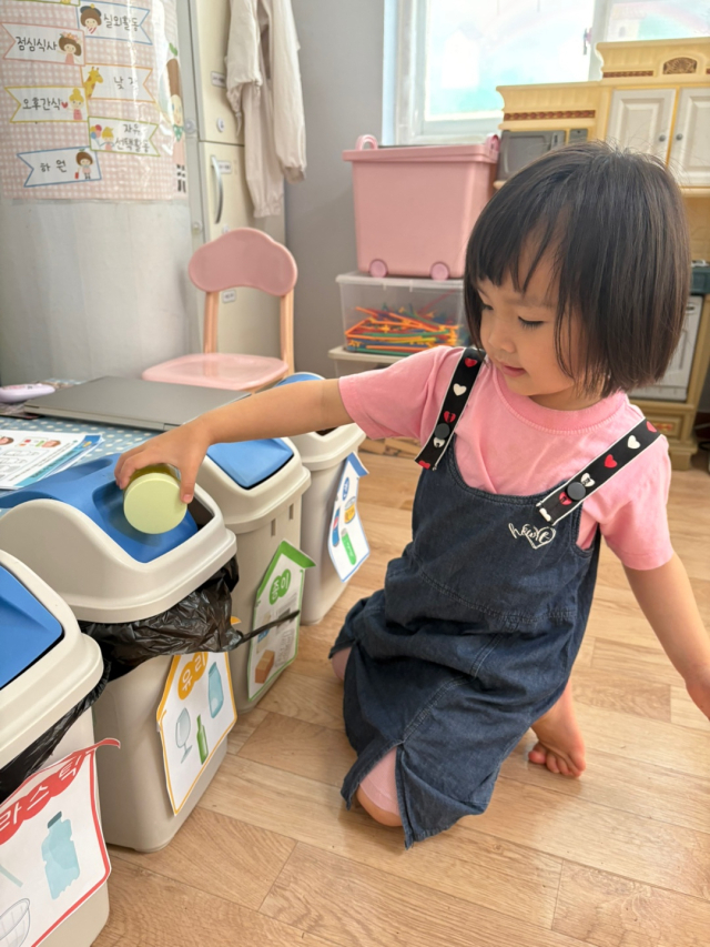 대구과학대가 운영하는 북구 강북 어린이·사회복지급식관리지원센터가 6월 환경의 날을 맞이해 실시한 