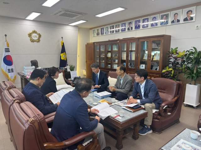 대구동부경찰서가 지난 4월 29일 동구의회를 찾아 