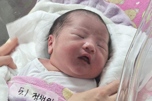 정채민 산모 아기.
