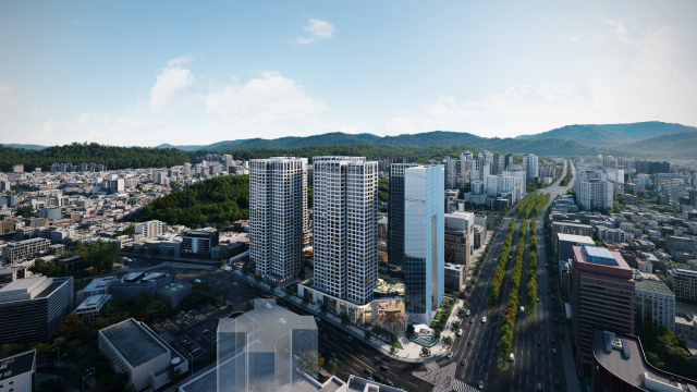 어나드 범어 조감도. 포스코이앤씨 제공