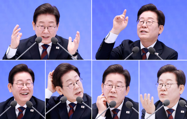 이재명 대통령이 3일 청와대 영빈관에서 