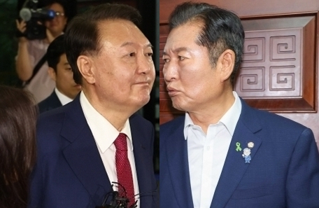 '서울구치소 선배' 정청래, 尹 향해 