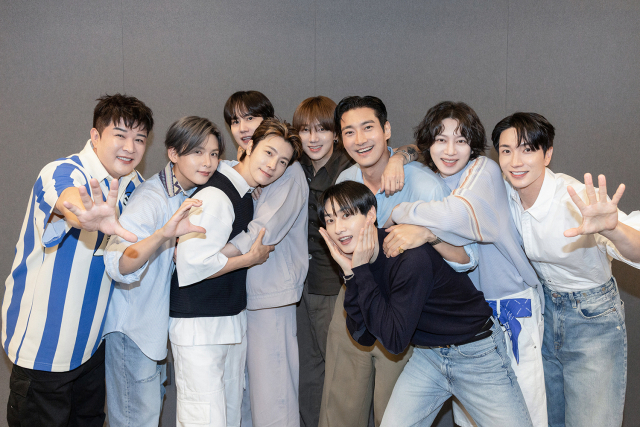 그룹 슈퍼주니어. SM엔터테인먼트 제공