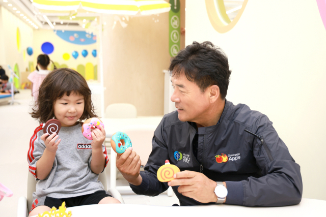 9일 오전, 청송군청소년수련관 3층에 청송키즈카페가 새롭게 문을 열었다. 청송군 제공