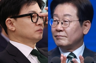 한동훈, 이재명. 연합뉴스