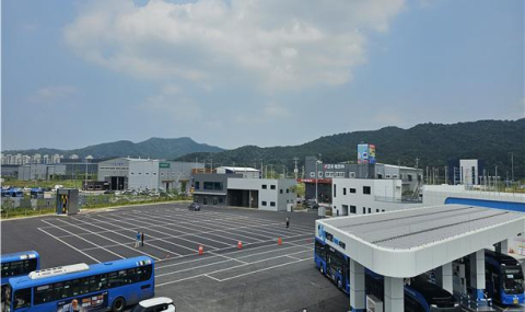 대구시, 북구 검단동 금호워터폴리스 시내버스 공영차고지 준공