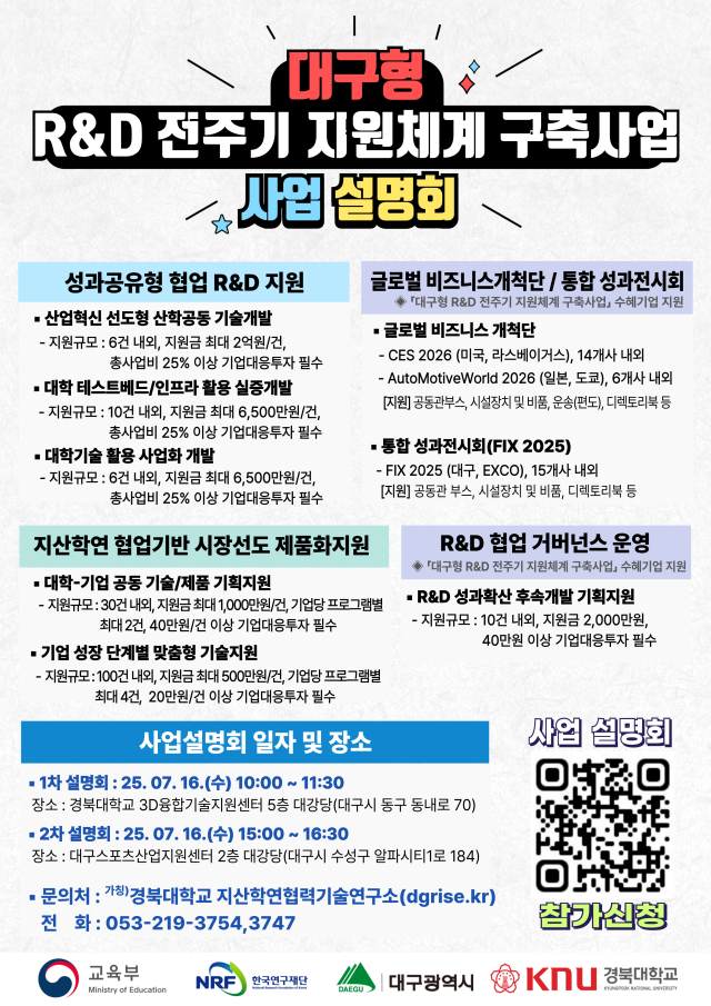 경북대가 라이즈 사업 일환으로 