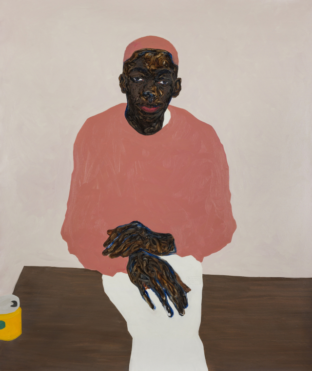 아모아코 보아포, Gregory, 2019, Oil on canvas, 191.8x165.1cm