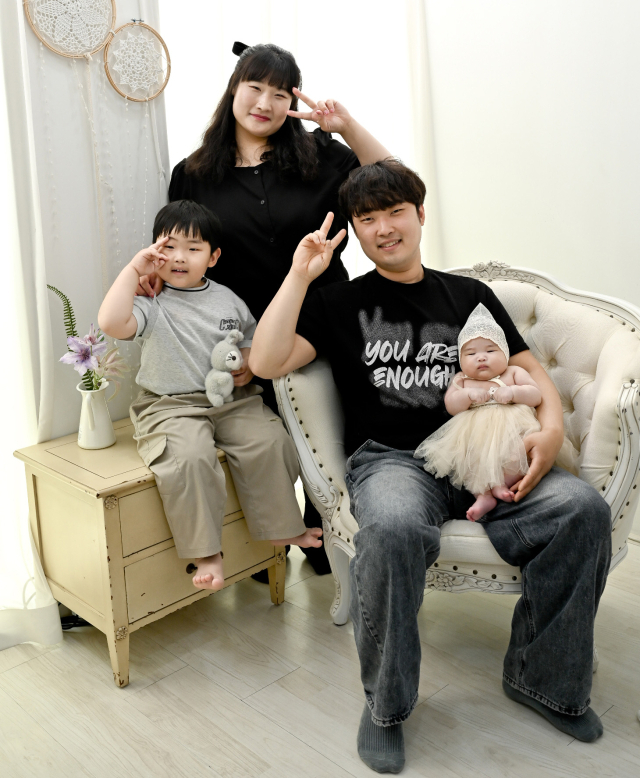 원영희·김종원 부부 첫째 아들 김서준(5), 둘째 딸 김리아.