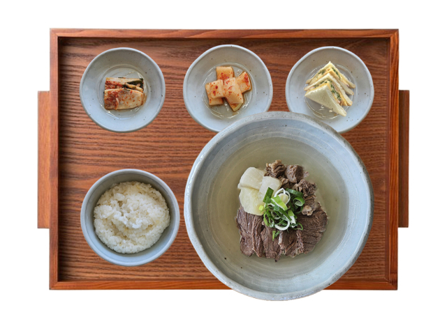 남선식당 한우 맑은 국밥 메뉴. 영주시 제공