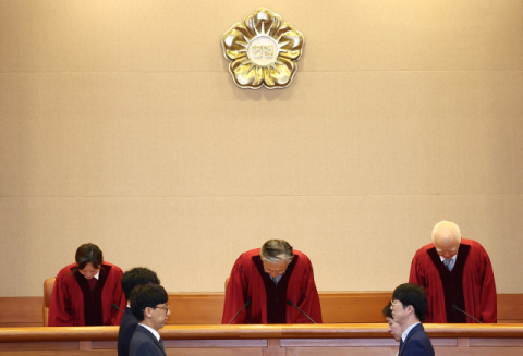 '고발 사주' 손준성 탄핵심판…헌재 재판관 7인 만장일치 기각