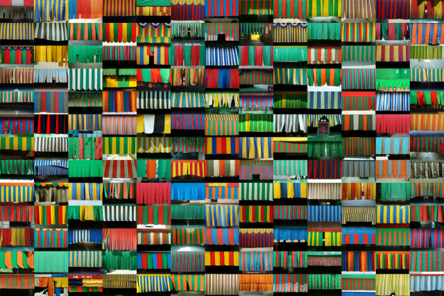 장용근, 도시채집-가리개, 2004