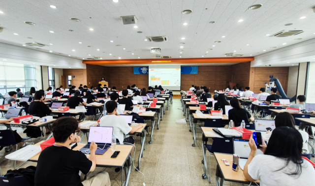 영진전문대 글로벌캠퍼스에서 진행 중인 