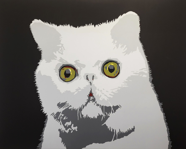 또도아, KiKi-Me, Mixed media on canvas, 116.8x91cm, 2025