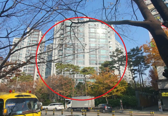 대구광역시 달서구 월성동 아파트.
