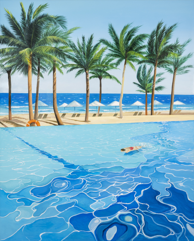 이주희, Vacance Ⅱ, 2021, Oil on Canvas, 162.2×130.3cm