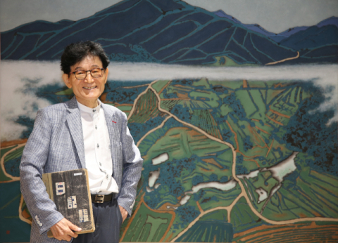 [김도훈 기자의 한 페이지] 한국화가 임무상 화백 