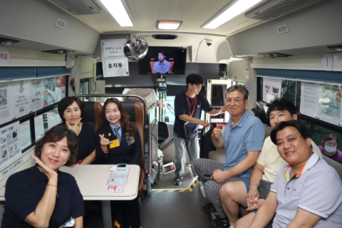 국제로터리3700지구 10지역 합동봉사단 '단체 헌혈'