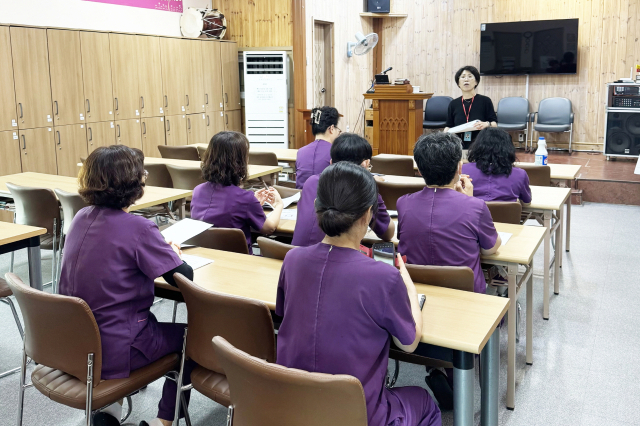 청송군이 지역 내 사회복지시설 8개소를 대상으로 