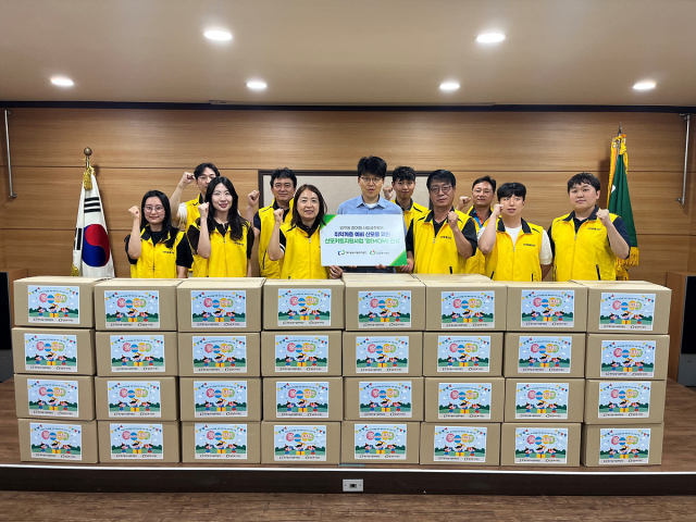대구공공시설관리공단은 지난 24일 공단 북부사업소에서 지역 내 취약계층 예비산모를 위한 산모용품 키트 포장 봉사활동을 진행했다고 25일 밝혔다. 공단 제공.