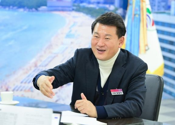 김성수 해운대구청장. /부산 해운대구 제공