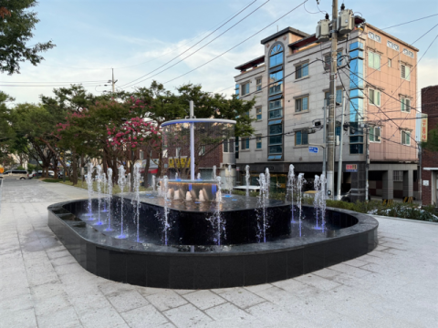 대구 동구, 동촌로 가로공원 폭염저감시설 설치 완료