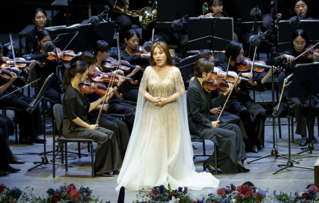2025 사아레마 오페라 페스티벌 소프라노 김정아 갈라 콘서트 공연 모습. Saaremaa Opera Festival