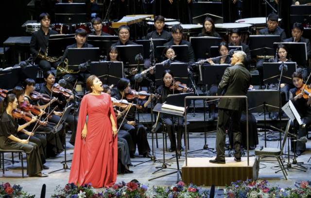 2025 사아레마 오페라 페스티벌 메조소프라노 손정아 갈라 콘서트 공연 모습. Saaremaa Opera Festival