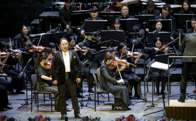 2025 사아레마 오페라 페스티벌 테너 박성규 갈라 콘서트 공연 모습. Saaremaa Opera Festival