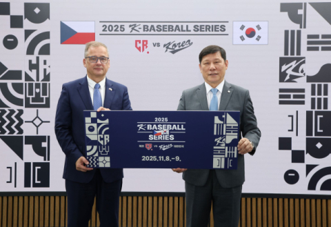 한국 야구대표팀 'WBC 첫 상대' 체코와 11월 8·9일 평가전