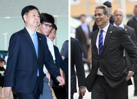 [포토뉴스] 이틀 뒤 만날 한미 무역 협상 수장