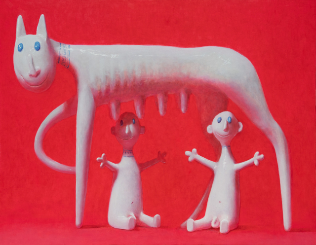 권순창, Lupa, 2025, oil on canvas, 91.0x116.8 cm