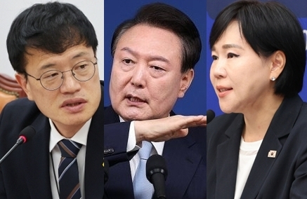 박주민, 윤석열, 전현희. 연합뉴스