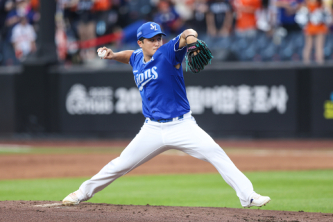 '최원태 분투' 삼성 라이온즈, 한화 폰세에 밀려 고배