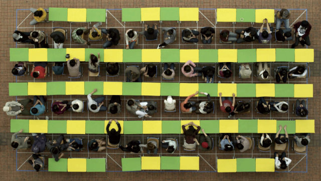 박준범, puzzle 3-03, 2009, 단채널 영상, 5분 45초.
