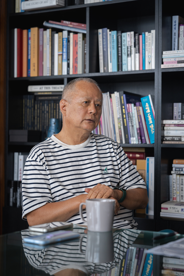배우 송승환. 김건표 교수 제공.