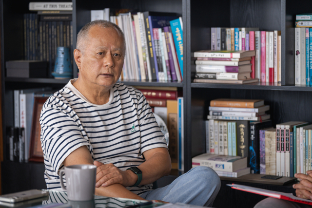 배우 송승환. 김건표 교수 제공.