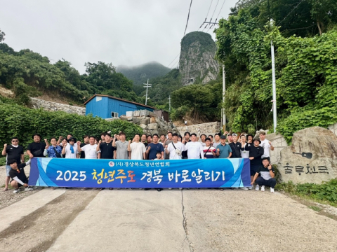 경북 청년들, 광복 80주년 맞아 울릉·독도 방문해 나라사랑 다짐