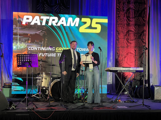 계명대 박사후연구원 김세연 박사가 PATRAM 2025국제학술대회에서 포스터 부문 최우수상을 수상했다. 계명대 제공