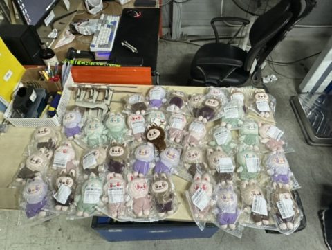 기준치 5,000배 넘는 납 검출… 짝퉁 장신구·라부부 인형 '발암물질 범벅' [영상]