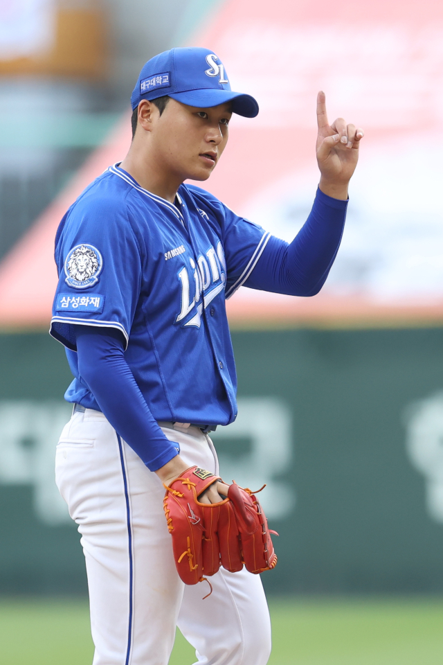 삼성 라이온즈의 이승현이 6일 인천에서 열린 SSG 랜더스와의 경기에 선발 등판했다. 삼성 제공