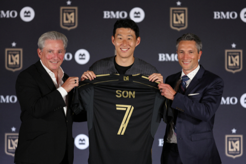 미 LAFC, 한국과 토트넘의 전설 손흥민 영입 공식 발표