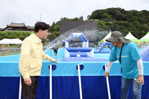 밀양시, 7일  '2025 밀양 수(水)퍼 페스티벌' 대비 합동 안전 점검 실시
